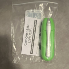 CarbonKlean Peeps Green Silver Eyeglass Cleaning Tool Retractable Lens Brush picture