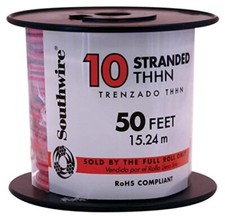 Southwire 22975736 10Thhn Str Red 50' picture