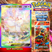 Pokemon TCG Pocket - Mega Audino EX RR (Rainbow Rare) from PULSING AURA picture