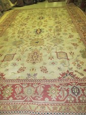 10'x14' vintage turkish oushak  rug. picture