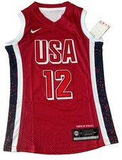 Caitlin Clark USA Red Stitched New RARE Jersey Womens XS Extra Small Indiana picture