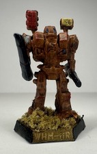 Battletech Warhammer WHM-6R Figure / Amateur Painted / Plastic / Flocking picture