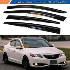 For 2013-2022 Acura ILX JDM Wavy Mugen Style Window Visors Rain Guards Vents picture