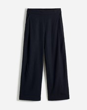 Madewell Pull-On Straight Crop Pant Women's SIze 2 in True Black New With Tags picture