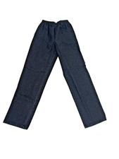 Nordstrom Black Pull-On Denim Black Pull-On Denim Jeans Vintage Size Small NWT picture