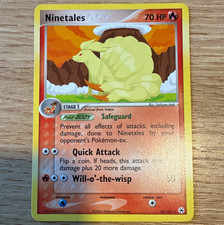 Nintendo Pokemon TCG Ninetales 22/101 EX Hidden Legends Near Mint NM picture