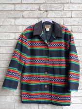 Vintage Knockabouts by Pendleton Aztec Southwestern Wool Coat size 10 (Medium) picture