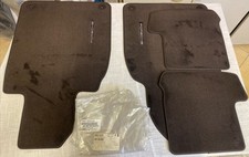Espresso Mat Set 99155161308R75 99155161310R75 Porsche 911 991 NOS #3747 picture