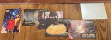 1993 SKYBOX STAR TREK MASTER Lot of (4), 1994 Uhura & Sulu F3, H2 Enterpise 25th picture