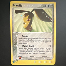 The Pokémon Company Mawile 9/100 EX Sandstorm Holo Rare English 2003 60 HP picture