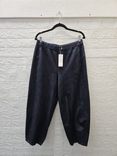 New Eileen Fisher Women's Ankle Lantern Pant Dark Wash Sz M picture