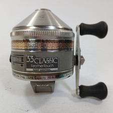 Zebco 33 Classic FeatherTouch Cast Control Spincast Fishing Reel Silver picture