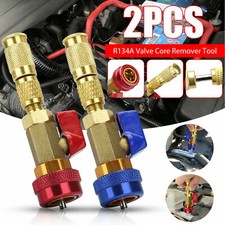 HVAC AC R134A R12 Valve Core High & Low Pressure Quick Remover Install Tool Set picture
