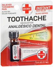 Red Cross Toothache Instant Pain Relief 1/8 fl oz picture