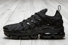 Free Shipping New Nike Air Vapormax TN Plus Triple Black Men's comfortable shoes picture