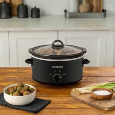 *HOT SALE* Crockpot 4-Quart Classic Slow Cooker, Black picture