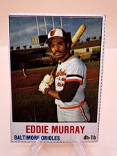 1978 Hostess Twinkies Eddie Murray #31 Rookie Year Hand Cut Orioles HOF picture