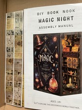 DIY Magic Night Book Nook. BV02-006. Puzzle for Adults picture