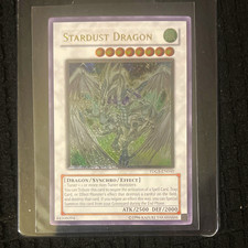 Yu-Gi-Oh Konami Stardust Dragon Ultimate Rare Foil TDGS-EN040 EN picture