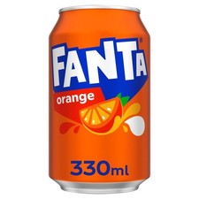 European Fanta Orange Soda 6Pack of Cans 6 x 330 ml picture