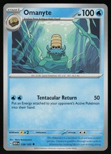 Omanyte 138/165 Uncommon - Pokemon 151 picture