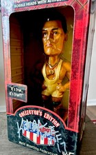 WWE Rumble Heads Wrestling KURT ANGLE Signed Autograph Auto JSA HOF RARE In Box picture