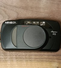 ​[Exc+5] Minolta Capios 115 35mm Point & Shoot Film Camera Black 38-115mm Macro  picture