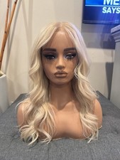 Hairalicious Blond Human Hair Wig  Lace Front, Extra Thin Hairline Elsa Hosk picture
