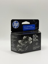 Genuine HP 63xl/65xl Black Ink Cartridge B7RT5AN 300 Page Yield, Dated 01/2028 picture