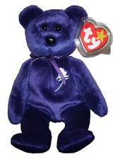 Ty Beanie Baby - PRINCESS Diana Bear 1997 RARE & RETIRED - MINT with MINT TAGS picture