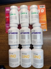 3 SETS ACTIVZ Trifecta (9 bottles) GNM-X/Optimend/LINQ Nrf2 EXP 01/2027 or later picture