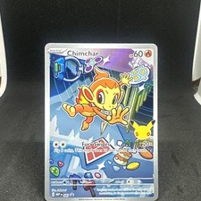 First Partner Illustration Chimchar Promo Full Art Holo 041 Pokémon TCG VHTF picture