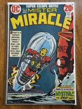 Mister Miracle #12 – DC (1973) 7.0 FN/VF Jack Kirby story picture