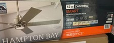 Hampton Bay Zandra 52 in. Changing Integrated LED Brushed Nickel Ceiling Fan picture