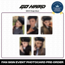[PreSale] MEOVV Single Album GO HARD Ktown4U Fan Sign Event Photocard picture