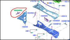 Genuine Ford Deflector Water ML3Z-63022A68-A picture
