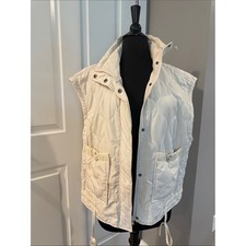 Thread & Supply Cream Quilted Sleeveless Vest picture