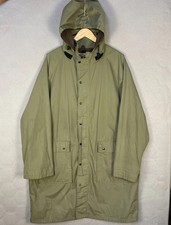 VTG Orvis Gore-Tex Hooded Field Parka Jacket Mens XXL Olive Green Outdoor Gorp picture