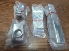 CCI Exterior Door Handle Cover Chrome ABS Levers Only 2 Dr CCIDH68135B2 picture