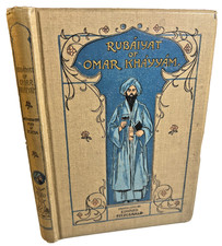 Antique Victorican Rubaiyat Omar Khayyam Edward FitzGerald Gilt Art Nouveau Book picture