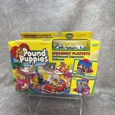 Galoob Vintage Pound Puppy Carrier Playset Hollywood Superstar Hideout SEALED picture