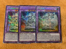 3x Yugioh Invoked Augoeides Prismatic Secret MP21-EN064 1st Ed Near Mint Playset picture