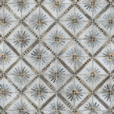 Harmonia Kings Marrakech Blue 13 In. X 13 In. Ceramic Floor and Wall Tile (12.0 picture