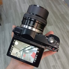 90% NEW SONY Alpha a5000 Black Mirrorless Digital Camera w/16-50mm Lens English picture