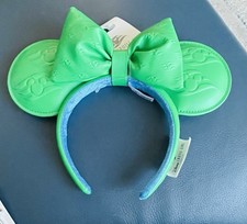 Disney Cruise DCL Mickey Ears New Never Used From Smoke Free Home NWT Green Blue picture