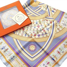 VTG HERMES Carre 90 Silk Scarf 