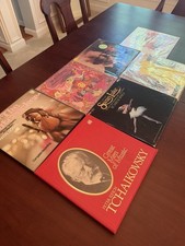 Collection of 7 classical Vinyl  Various Peter Ilyich Tchaikovsky Albums / Pics picture