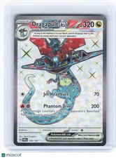 DRAGAPULT EX 2024 POKEMON TWILIGHT MASQUERADE 200/167 ULTRA RARE picture