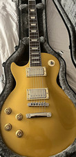 Left Handed Epiphone Les Paul Gold Top w/Hard Case Lefty picture
