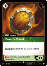 Riftbound Doran's Shield (33/302) Spiritforged NM FOIL picture